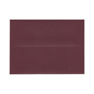 Imperfect A7 Square Flap Claret Envelope - Surface Texture