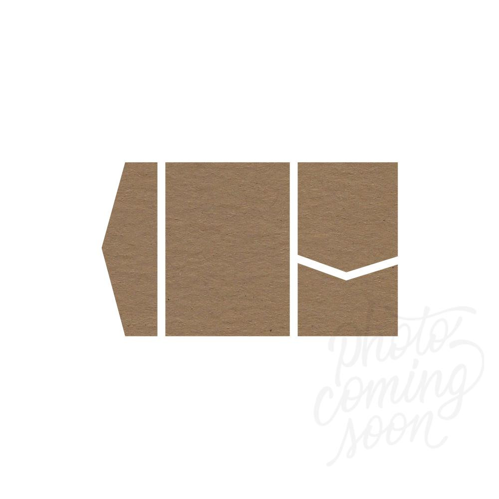 Signature A7 Pocket Invitation Kraft