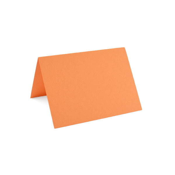 4.25 x 5.5 Folded Cards Orange Fizz