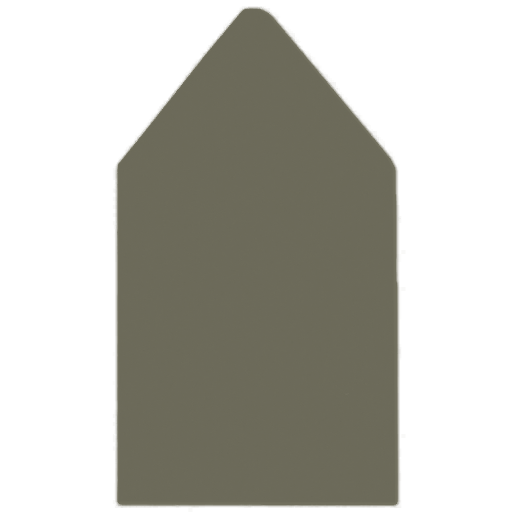 6.75 SQ Euro Flap Envelope Liners Jungle