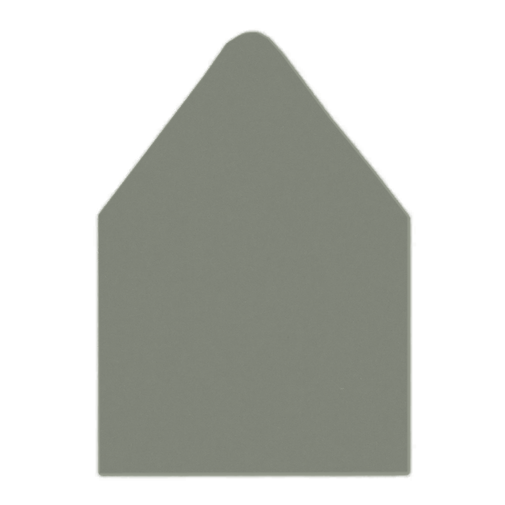 A8 Euro Flap Envelope Liners Silver Sage