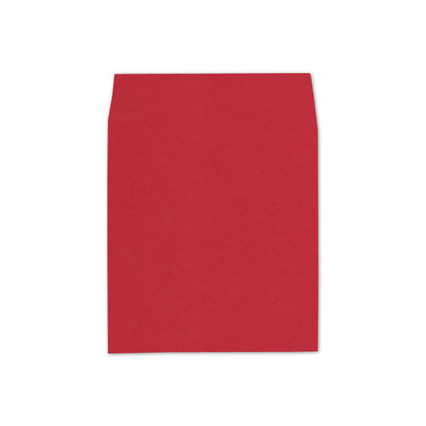 6.5 SQ Square Flap Envelope Liners Wild Cherry