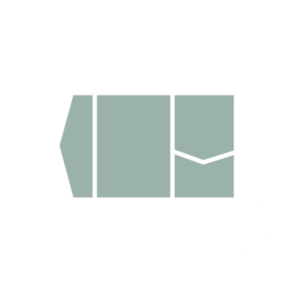 Signature Plus Pocket Invitation Dusty Sage (Pre-order)