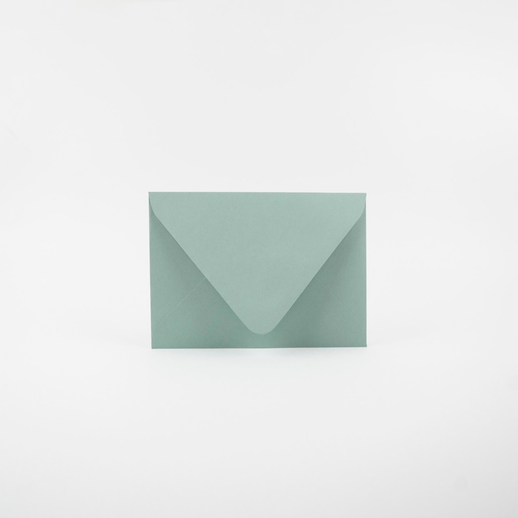 A7 Euro Flap Dusty Sage Envelope
