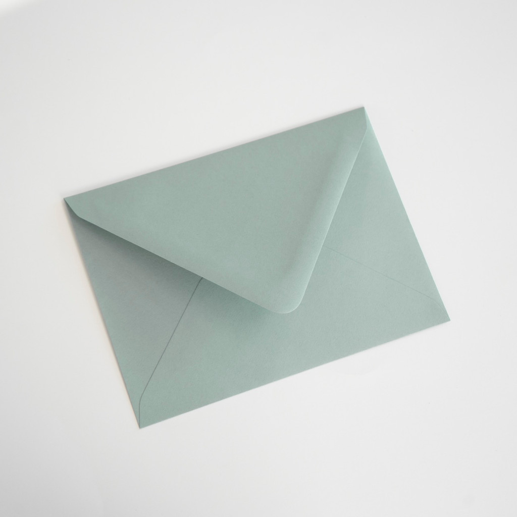 A+ Euro Flap Dusty Sage Envelope