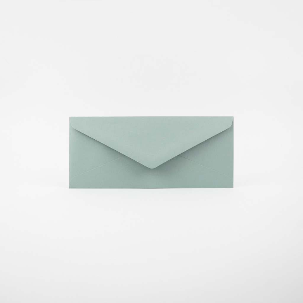 No.10 Euro Flap Dusty Sage Envelope (Pre-order)