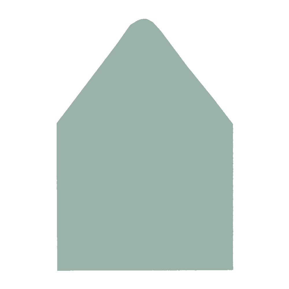 A7 Euro Flap Envelope Liners Dusty Sage