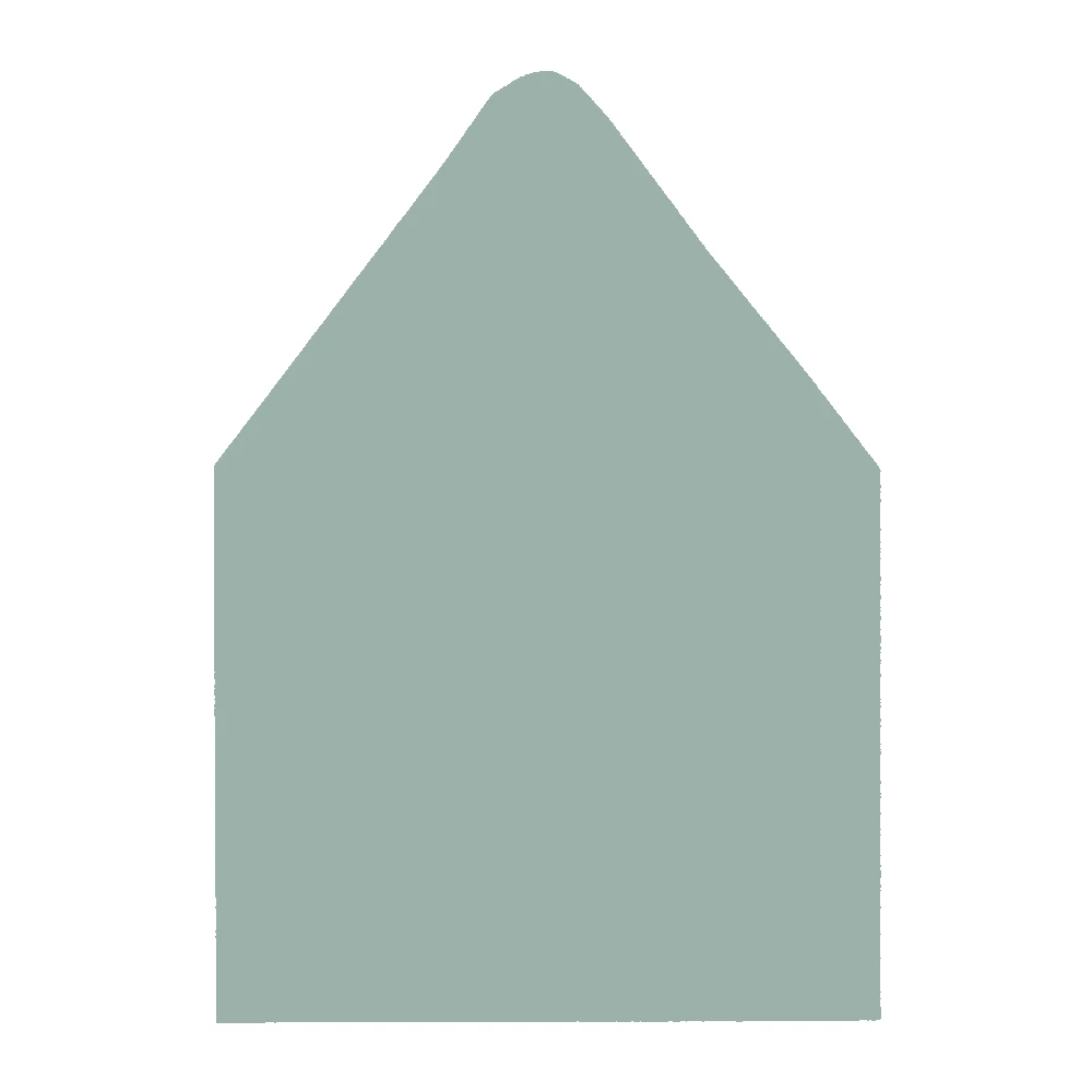 A7 Euro Flap Envelope Liners Dusty Sage