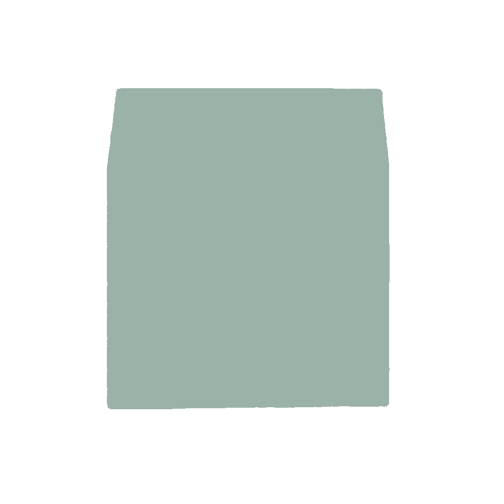 A7 Square Flap Envelope Liners Dusty Sage