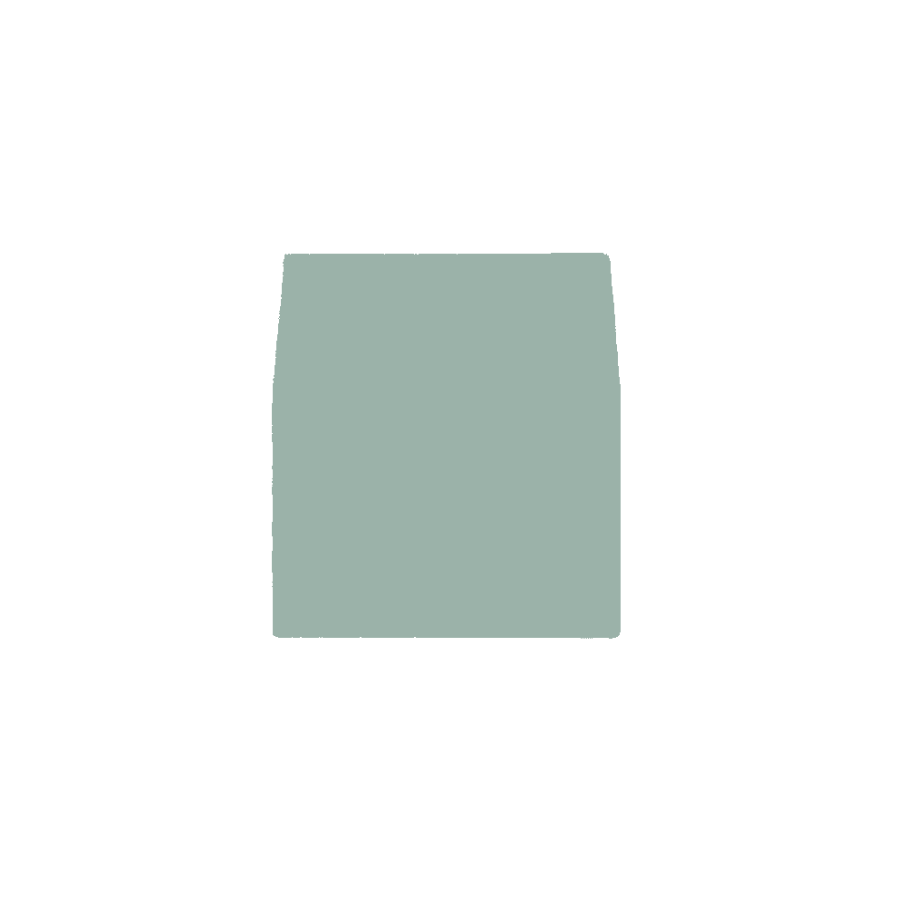 RSVP Square Flap Envelope Liners Dusty Sage