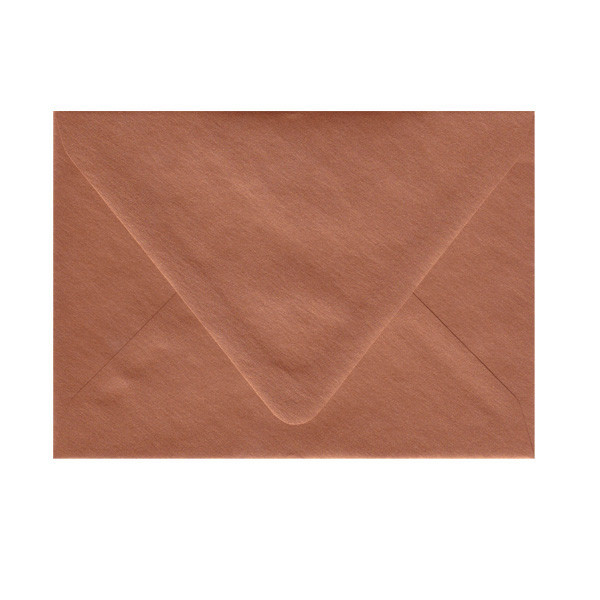 Imperfect A7.5 Euro Flap Copper Envelope - Cut Variation