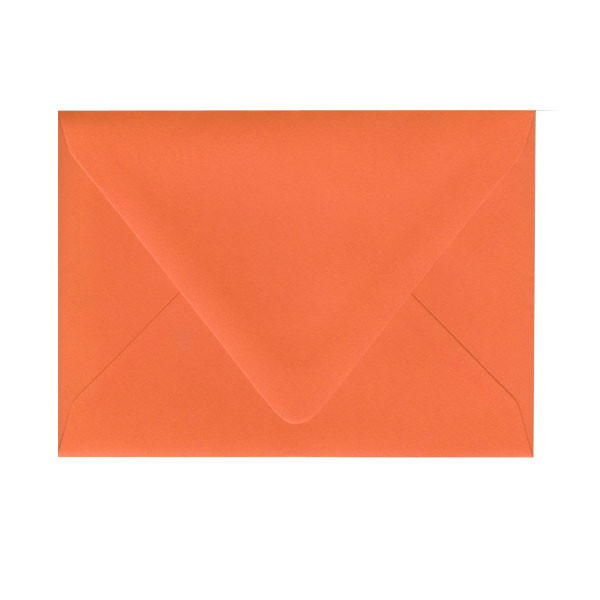 Imperfect A7.5 Euro Flap Mandarin Envelope - Cut Variation