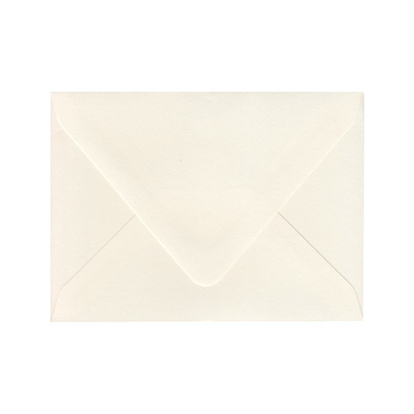 Imperfect A6 Euro Flap Cream Puff Envelope - Surface Texture
