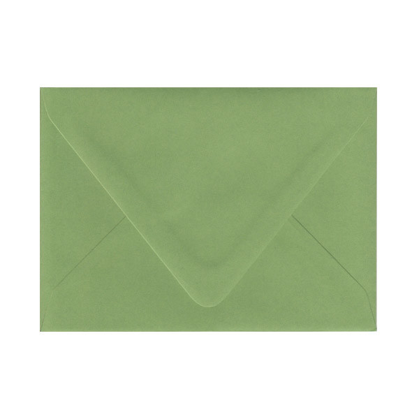 A7.5 Euro Flap Gumdrop Green Envelope