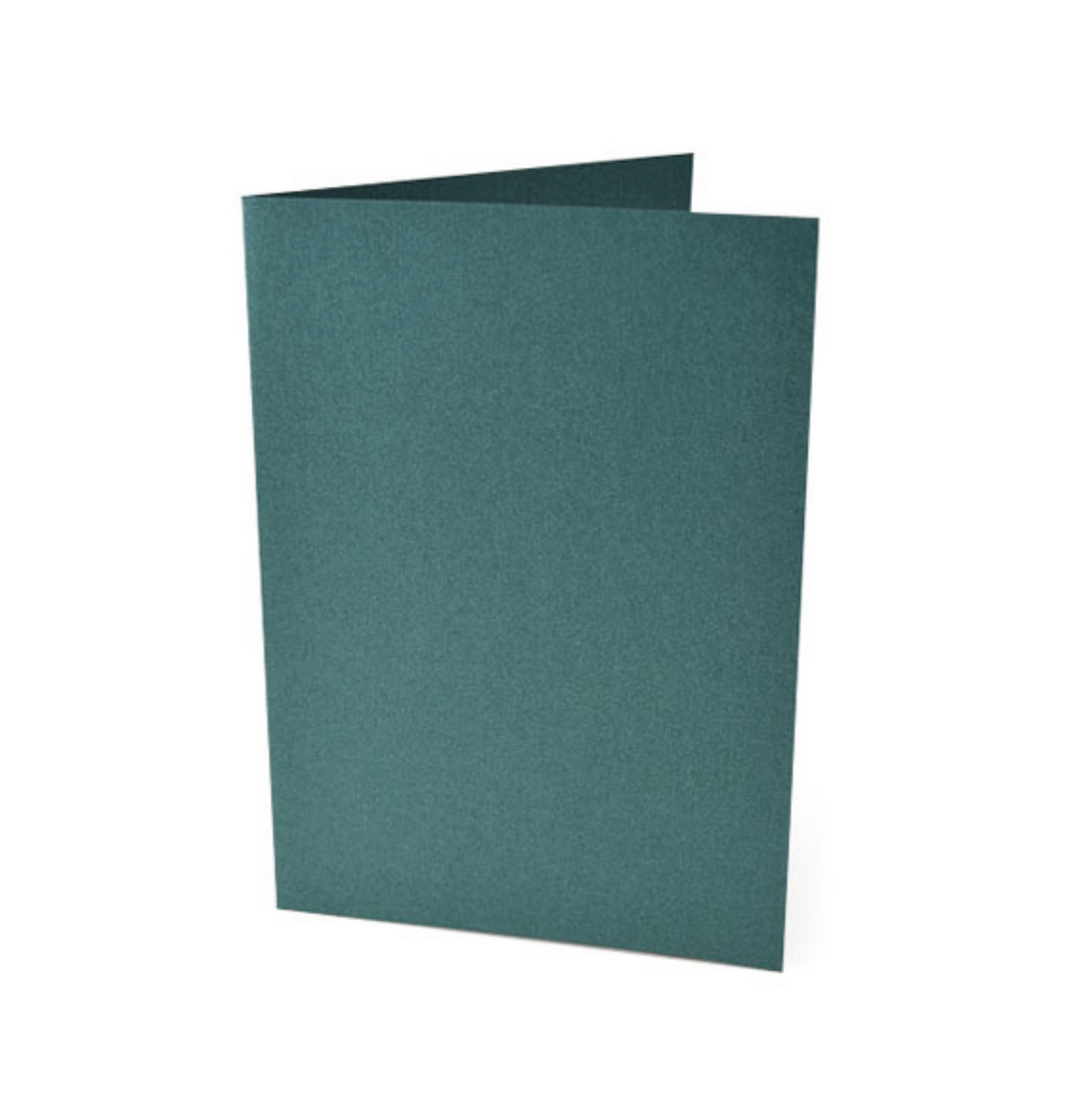 5 x 7 Folded Cards Jade