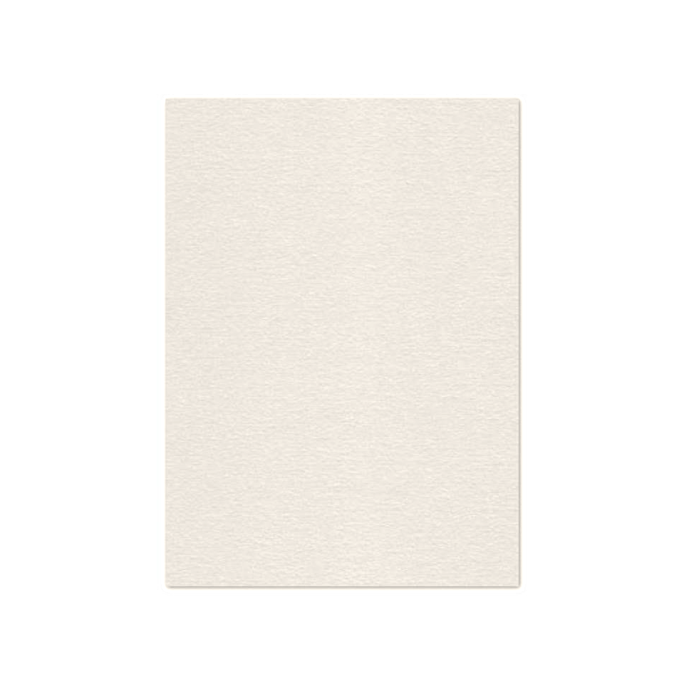 4.75 x 6.75 Cover Weight White Gold