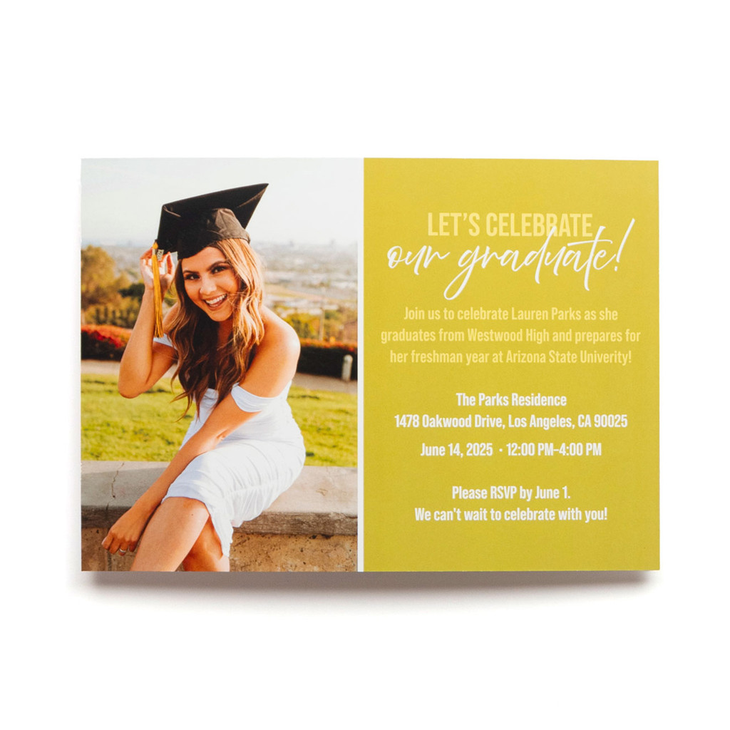 2026 Fresh Start Graduation - Invitation Card (5x7)