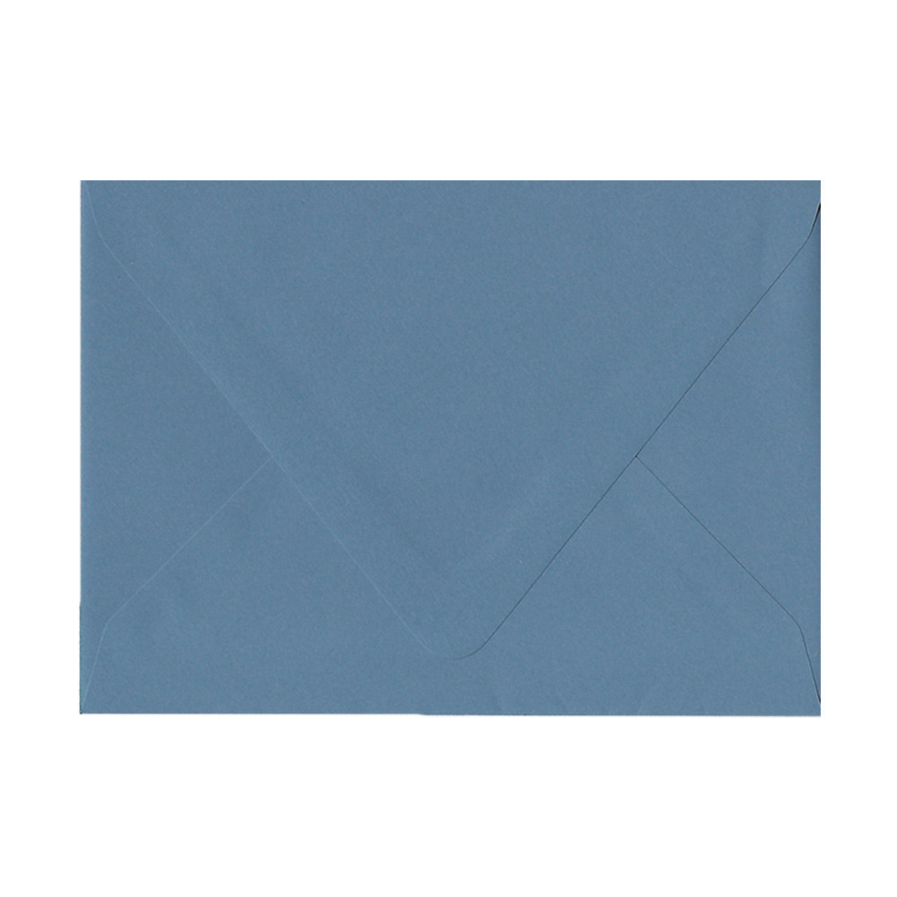 A7 Inner Ungummed Euro Flap Steel Blue Envelope