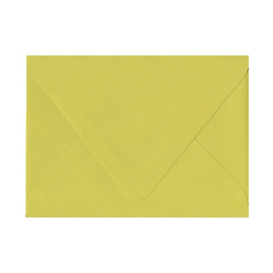 A+ Euro Flap Chartreuse Envelope