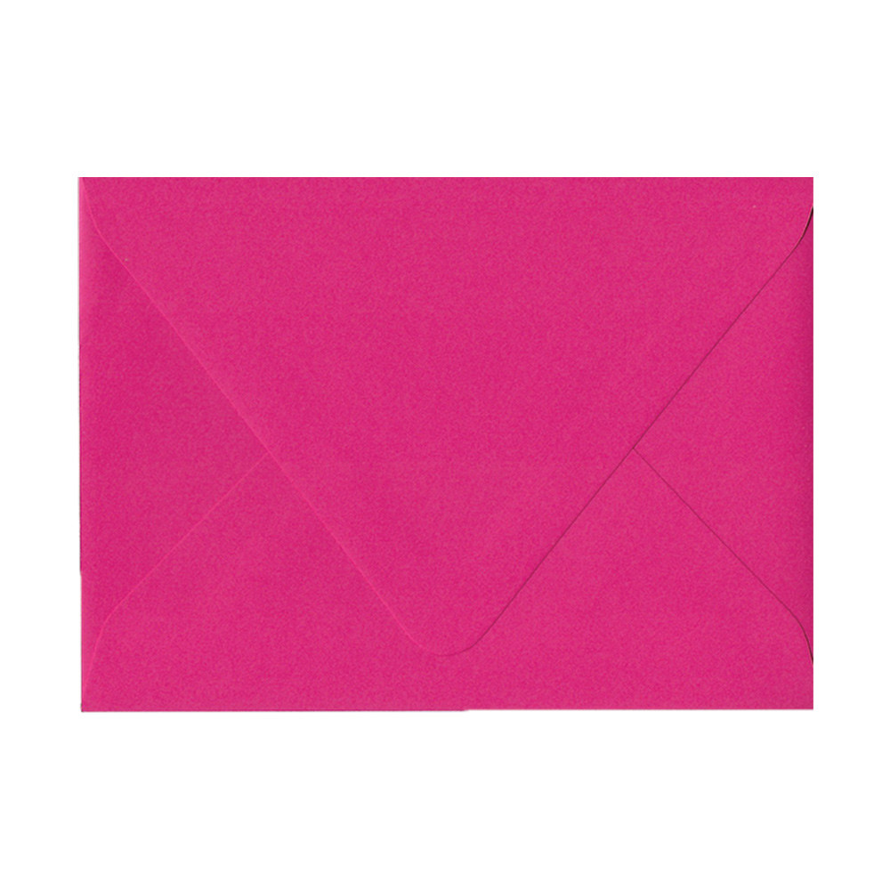 A7 Inner Ungummed Euro Flap Hot Pink Envelope