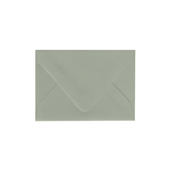 RSVP Euro Flap Silver Sage Envelope