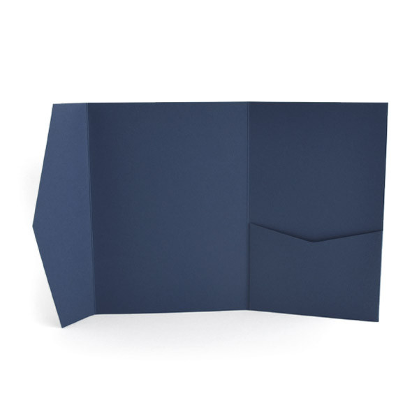 Signature Plus Pocket Invitation Cobalt