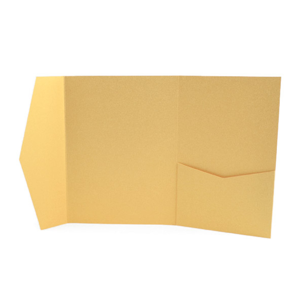 Signature Plus Pocket Invitation Gold