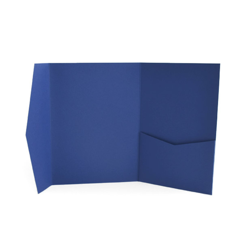 Signature Plus Pocket Invitation Sapphire