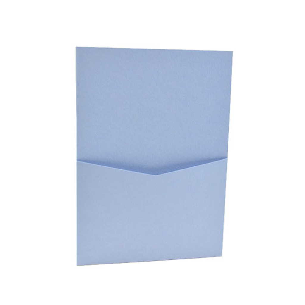 5 x 7 Panel Pockets Azure Blue