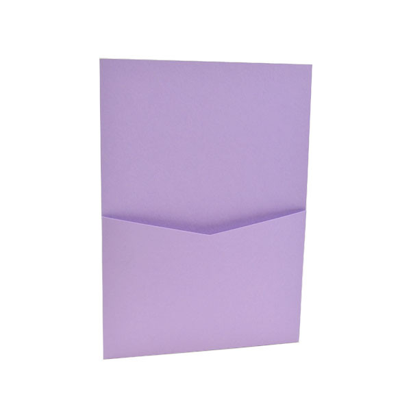 5 x 7 Panel Pockets Lavender - Cards & Pockets