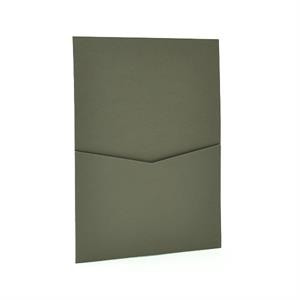 7010ページ 5 x 7 Panel Pockets Mid Green - Cards & Pockets