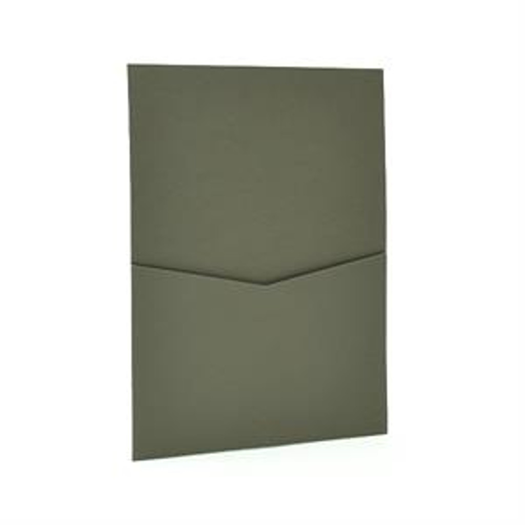 5 x 7 Panel Pockets Mid Green