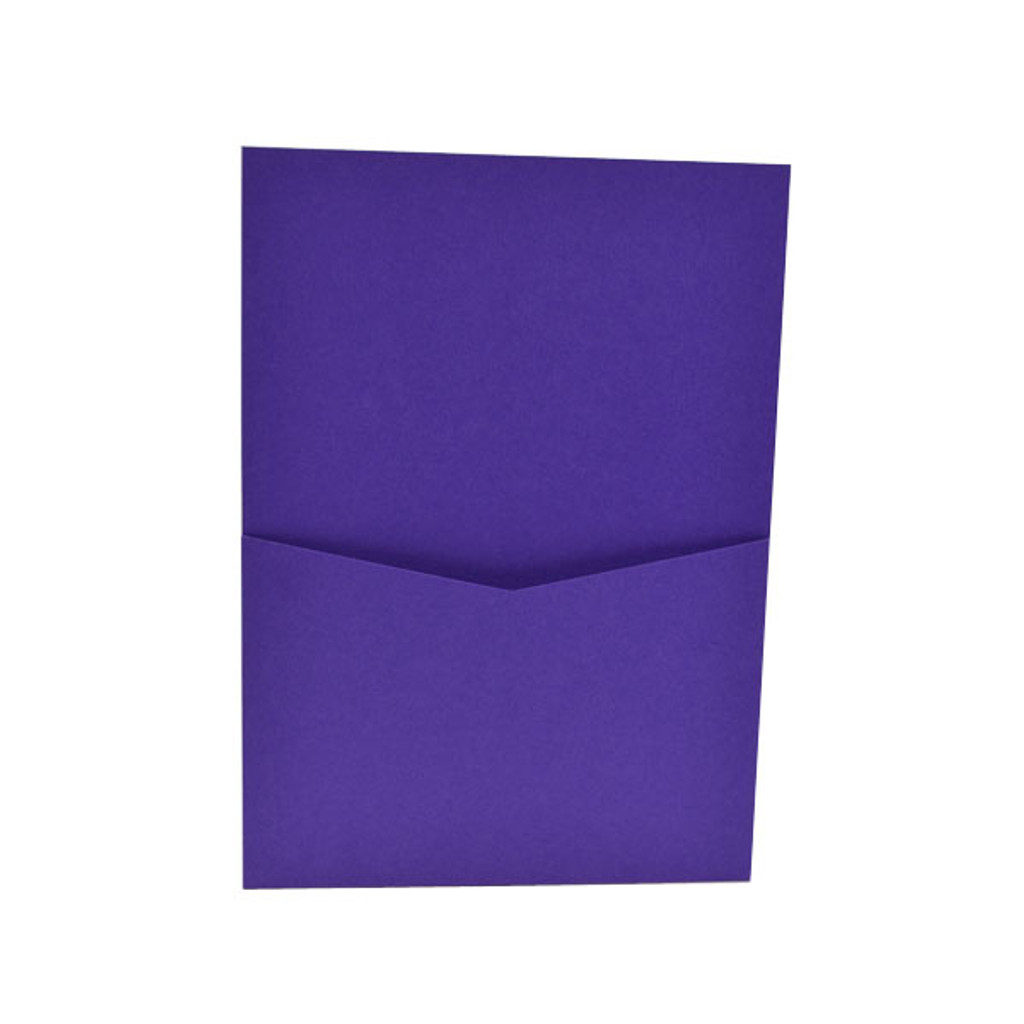 5 x 7 Panel Pockets Purple