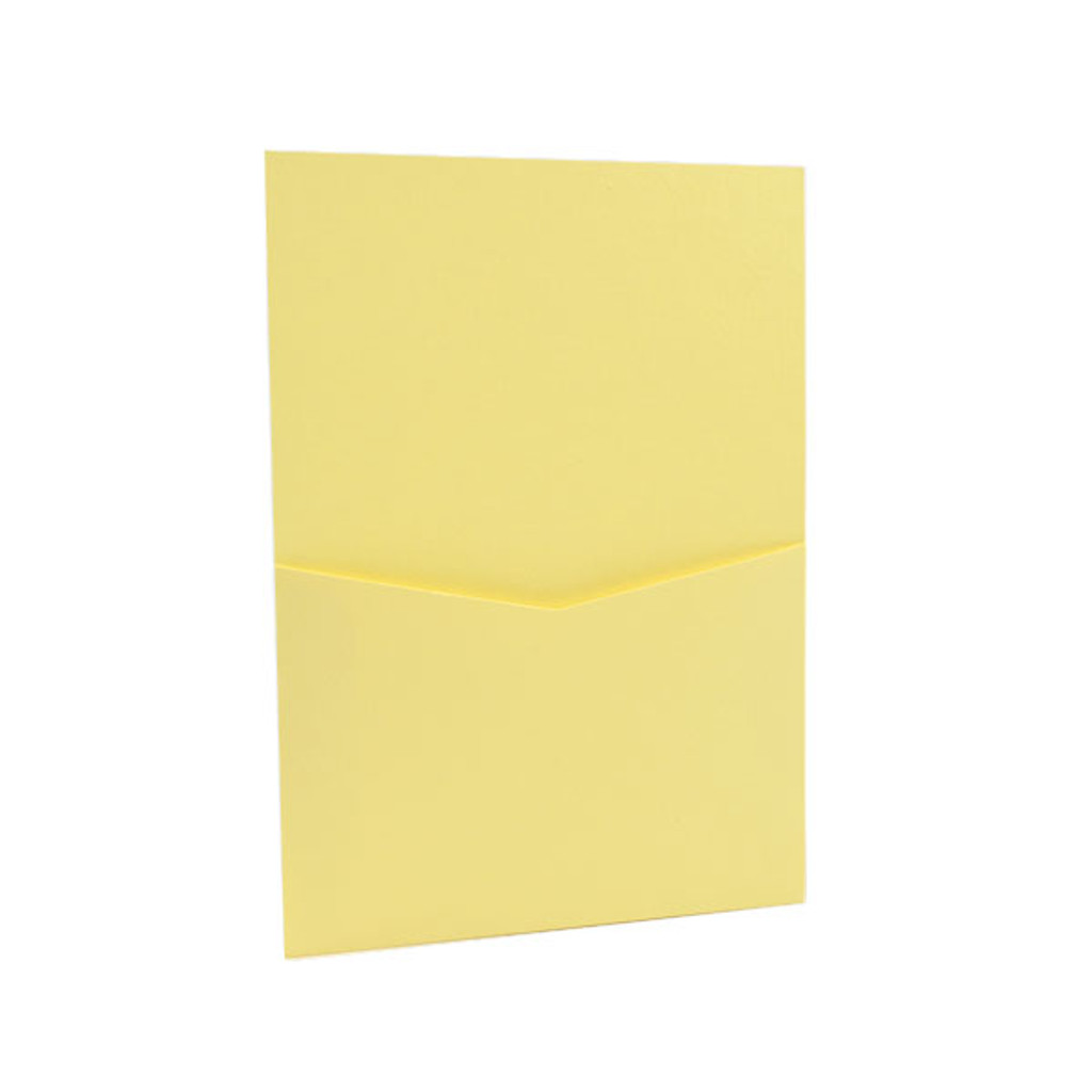 5 x 7 Panel Pockets Sorbet Yellow