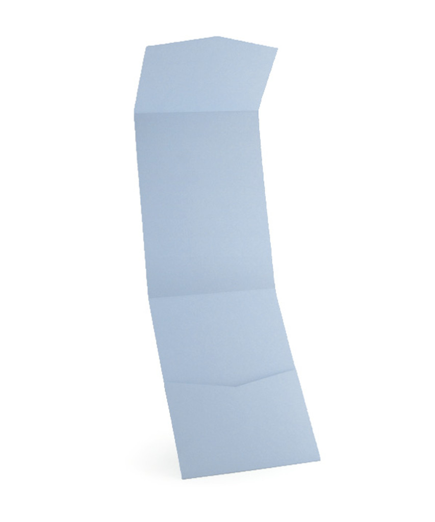 Vertico Pocket Invitation Azure Blue