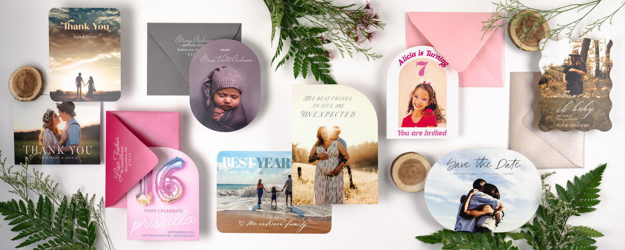 Custom Photo Cards | Christmas & Holiday Photo Cards | Cards & Pockets