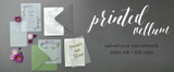 Printed Vellum Invitations