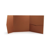 Perfetto Pocket Invitation Copper