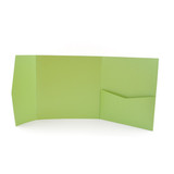 Perfetto Pocket Invitation Lime