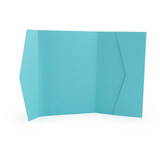 Retangolo Pocket Invitation Turquoise