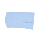 A2 Pocket Invitation Azure Blue