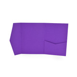 A2 Pocket Invitation Purple