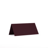 2 x 4 Folded Cards Claret