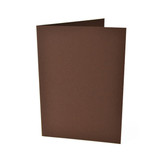 5 x 7 Folded Cards Brown