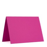 5 x 7 Folded Cards Fuchsia Pink