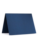5 x 7 Folded Cards Shiny Blue
