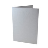 5 x 7 Folded Cards Silver