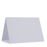 5 x 7 Folded Cards White Frost