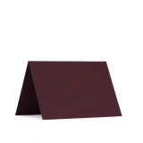 3.5 x 5 Folded Cards Claret