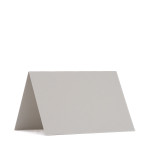 3.5 x 5 Folded Cards Pale Grey